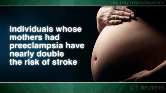 Increased stroke risk seen in offspring of preeclamptic pregnancies Thumbnail