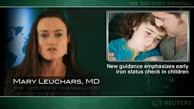 New AAP guidance emphasizes iron status assessment starting in infancy Thumbnail