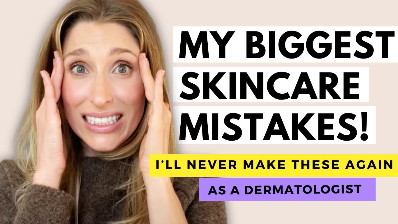 Skincare Mistakes I Will Never Make Again as a Derm | Dr. Sam Ellis Thumbnail