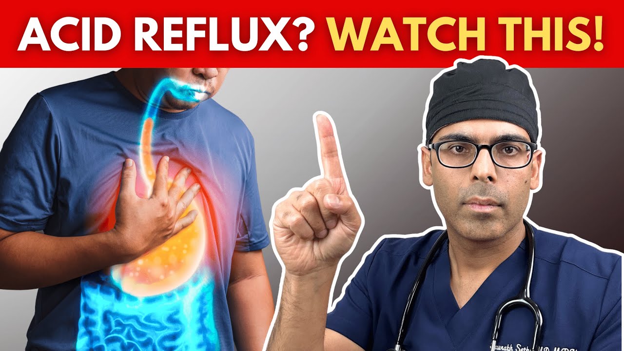 How to Stop Acid Reflux Naturally | Harvard Trained Gastroenterologist Explains Thumbnail