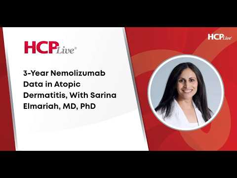 3-Year Nemolizumab Data in Atopic Dermatitis, With Sarina Elmariah, MD, PhD Thumbnail