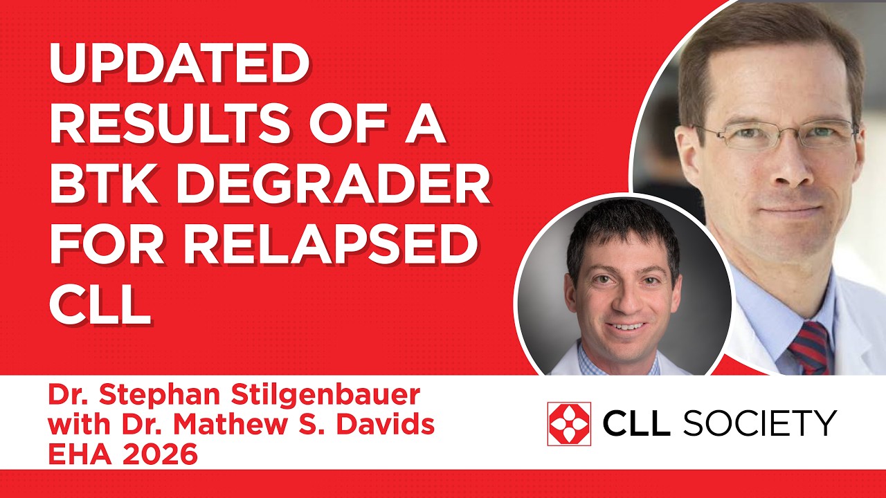 Updated Results of a BTK Degrader for Relapsed CLL – Dr. Stephan Stilgenbauer and Dr. Matthew Davids Thumbnail